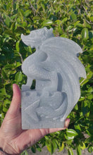 Load and play video in Gallery viewer, Incredible Handcrafted Angelite Dragon Carving 1.33kg
