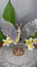 Load and play video in Gallery viewer, Labradorite Crystal Butterfly Wings Violet Flash
