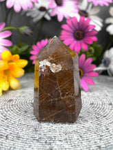 Load image into Gallery viewer, Stunning Rutile Quartz Crystal Tower Point
