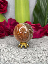 Load image into Gallery viewer, Striking Sardonyx Crystal Sphere Ball
