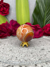 Load image into Gallery viewer, Beautiful Sardonyx Crystal Sphere Ball
