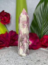 Load image into Gallery viewer, Soothing Pink Tourmaline Rubellite Crystal Tower Point
