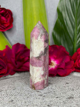 Load image into Gallery viewer, Ravishing Pink Tourmaline Rubellite Crystal Tower Point
