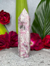 Load image into Gallery viewer, Spectacular Pink Tourmaline Rubellite Crystal Tower Point
