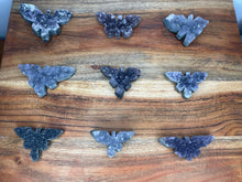 Load image into Gallery viewer, Small Amethyst Cluster Butterflies
