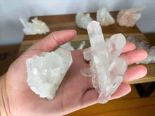 Load image into Gallery viewer, Natural Rare Clear Quartz Crystal Cluster Mineral Specimen Healing
