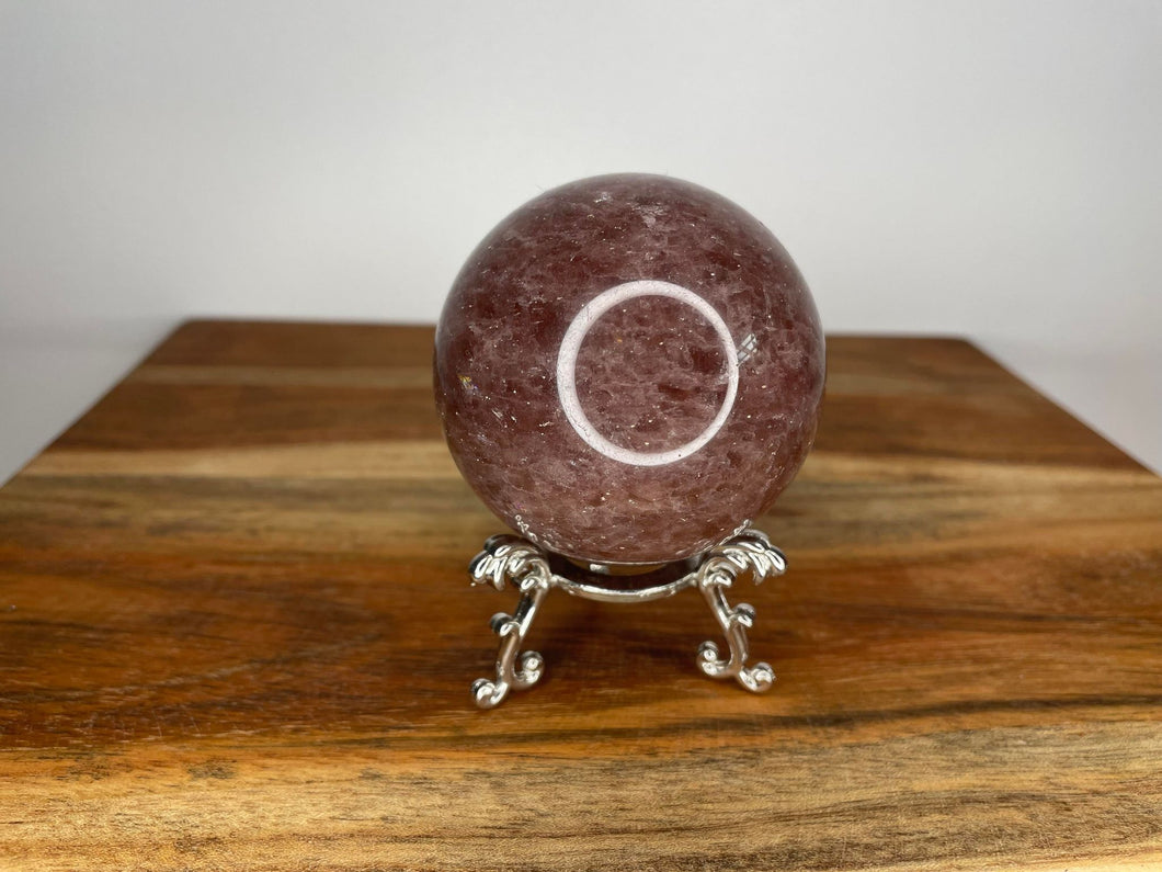 Love Strawberry Quartz Sphere