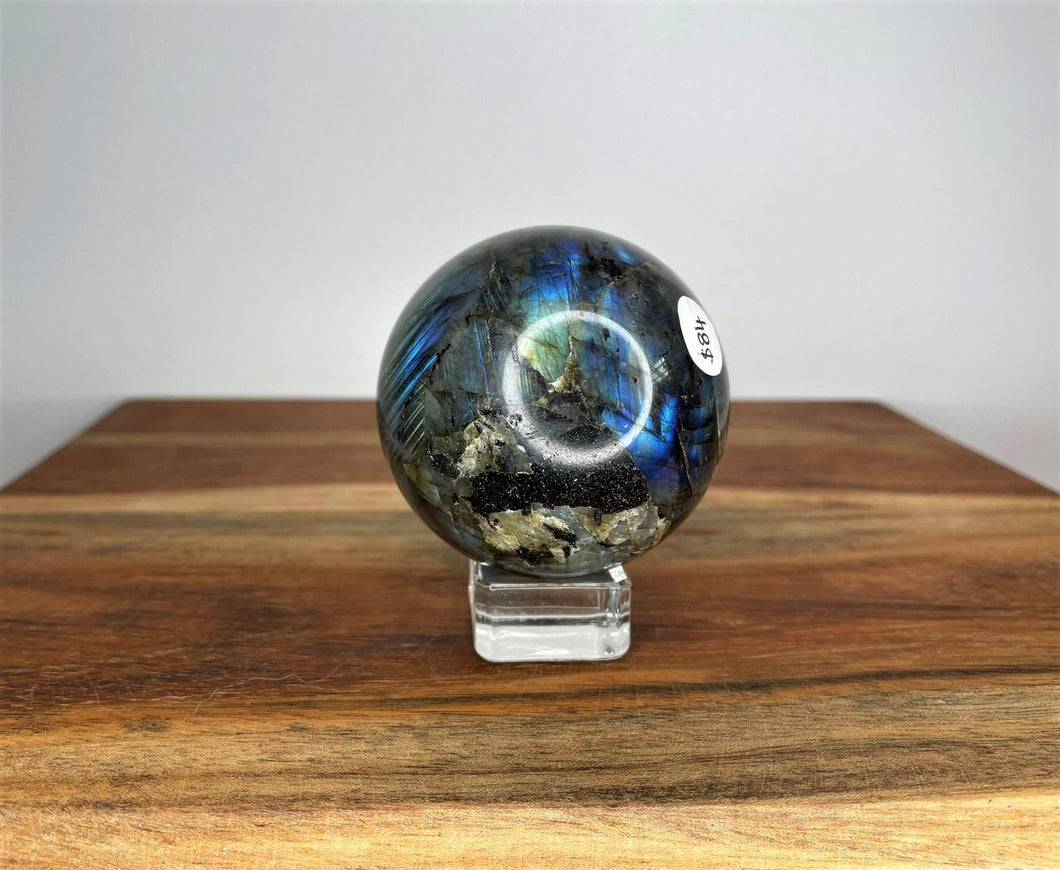 Flash Labradorite Crystal Sphere