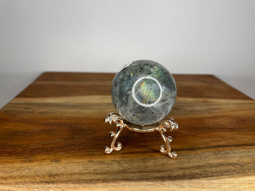 Small Labradorite Crystal Sphere