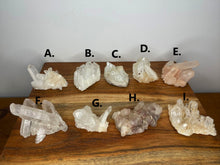 Load image into Gallery viewer, Natural Rare Clear Quartz Crystal Cluster Mineral Specimen Healing

