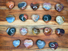 Load image into Gallery viewer, Healing Natural Small Polychrome Jasper Love Heart

