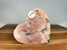 Load image into Gallery viewer, Pink Amethyst Crystal Love Heart
