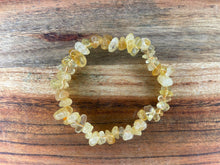 Load image into Gallery viewer, Citrine Crystal Chip Bracelet
