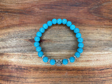 Load image into Gallery viewer, Turquoise Crystal Stone Bracelet
