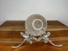 Load image into Gallery viewer, Clear Quartz Smoky Sphere Ball
