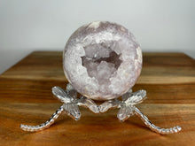 Load image into Gallery viewer, Pink Amethyst And Flower Agate Sphere Ball
