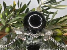 Load image into Gallery viewer, Black Obsidian Crystal Sphere With Banding
