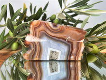 Load image into Gallery viewer, Carnelian Crystal Slab With Beautiful Banding
