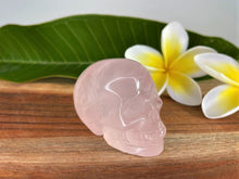 Load image into Gallery viewer, Un-conditional Rose Quartz Skull Carving
