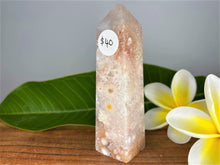 Load image into Gallery viewer, Pretty Flower Agate Crystal Tower
