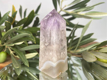 Load image into Gallery viewer, Amethyst Tower With Agate Banding
