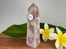 Load image into Gallery viewer, Pretty Druzy Pink Amethyst Crystal Tower Point
