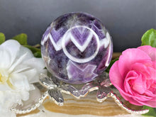 Load image into Gallery viewer, Stunning Dream Amethyst Sphere Crystal Ball
