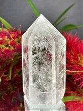 Load image into Gallery viewer, Natural Clear Quartz Crystal Tower Point
